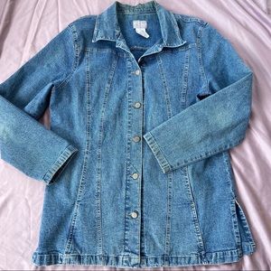 SALE Distressed denim jacket